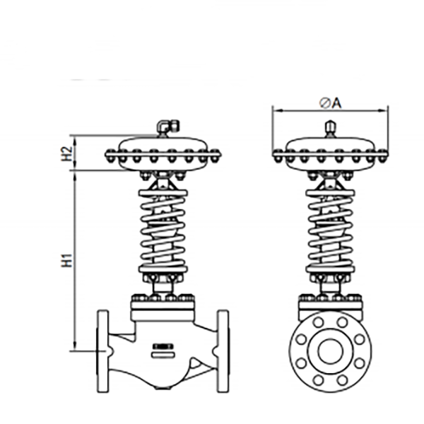 SP 4000 valve dimension