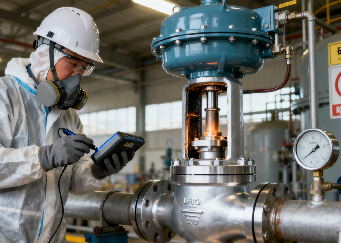 control valve maintainance