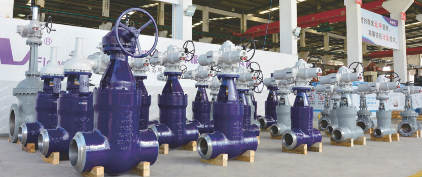 High temperature and high pressure steam valve