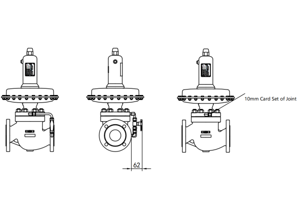 SP 6000 valve structure