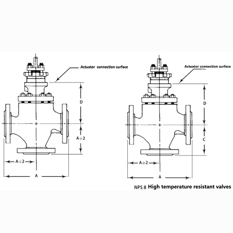 MK-GT Type Three-way Regulating Valve Supplier with Precision Machining