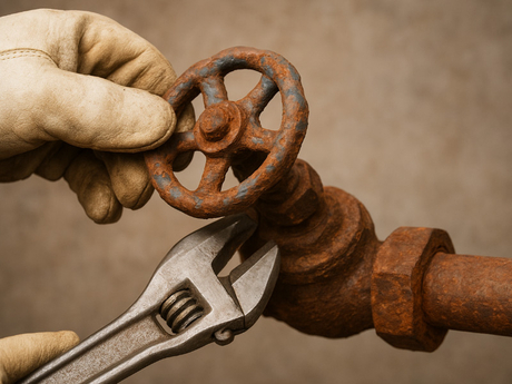 the methods of solving valve rust.jpg