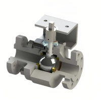 High Temperature Wear-resistant Metal Sealed Ball Valve