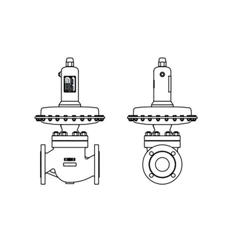 SP 6000 Self-Operated Cage Type Pressure Regulating Valve Manufacturer