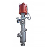 Coal powder flow control valve