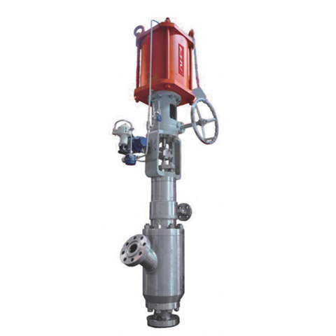 Coal powder flow control valve