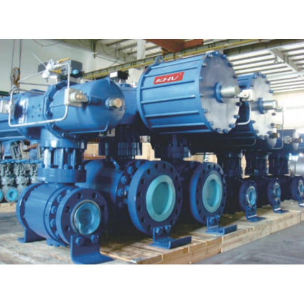 Coal slurry cut-off valve